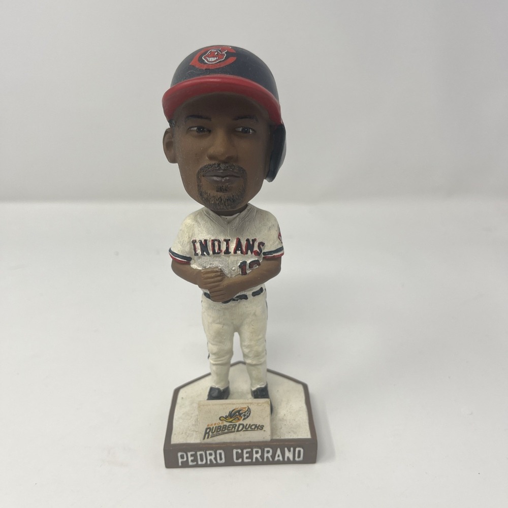 Pedro Cerrano Akron Rubber ducks Bobblehead
